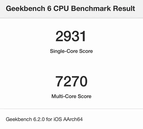 iphone15pro-geekbench2 | iphone review.jp iPhone15 ProのGeekBench6 測定結果2回目