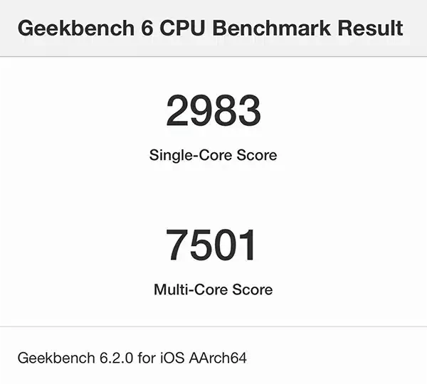 iphone15pro-geekbench3 | iphone review.jp iPhone15 ProのGeekBench6 測定結果3回目