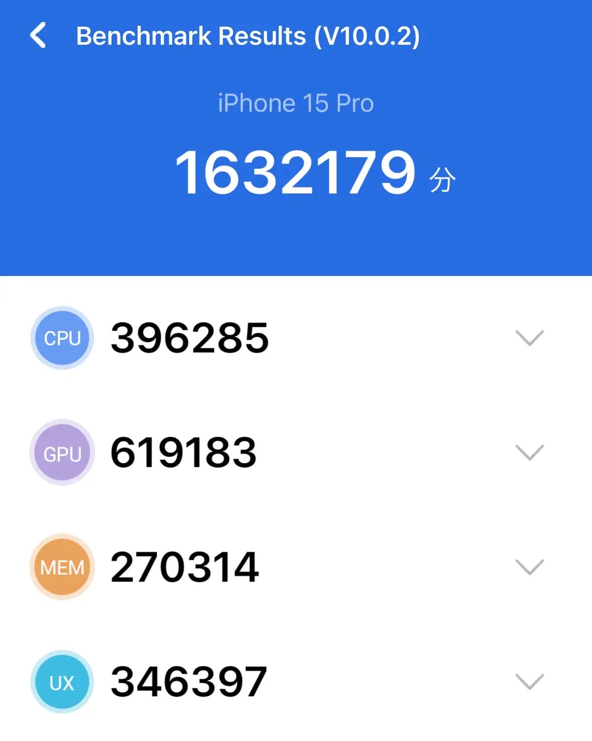iphone15 proのantutu benchmark結果 3回目 | iphone review.jp iPhone15 ProのAntutu Benchmark結果 3回目