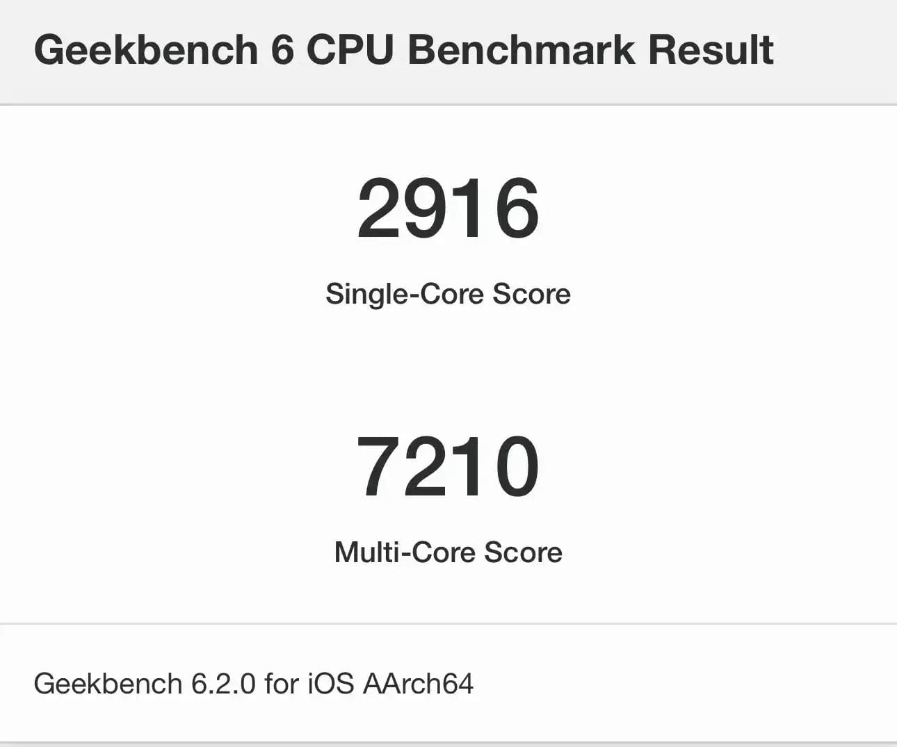 iphone15promax-geekbench1 | iphone review.jp iPhone15 Pro MaxのGeekBench6 測定結果1回目