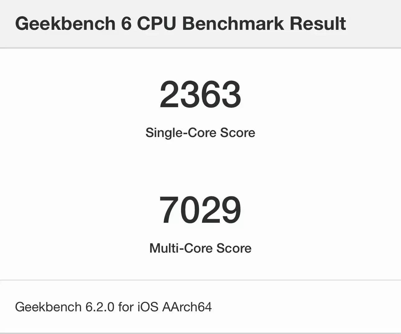 iphone15promax-geekbench2 | iphone review.jp iPhone15 Pro MaxのGeekBench6 測定結果2回目