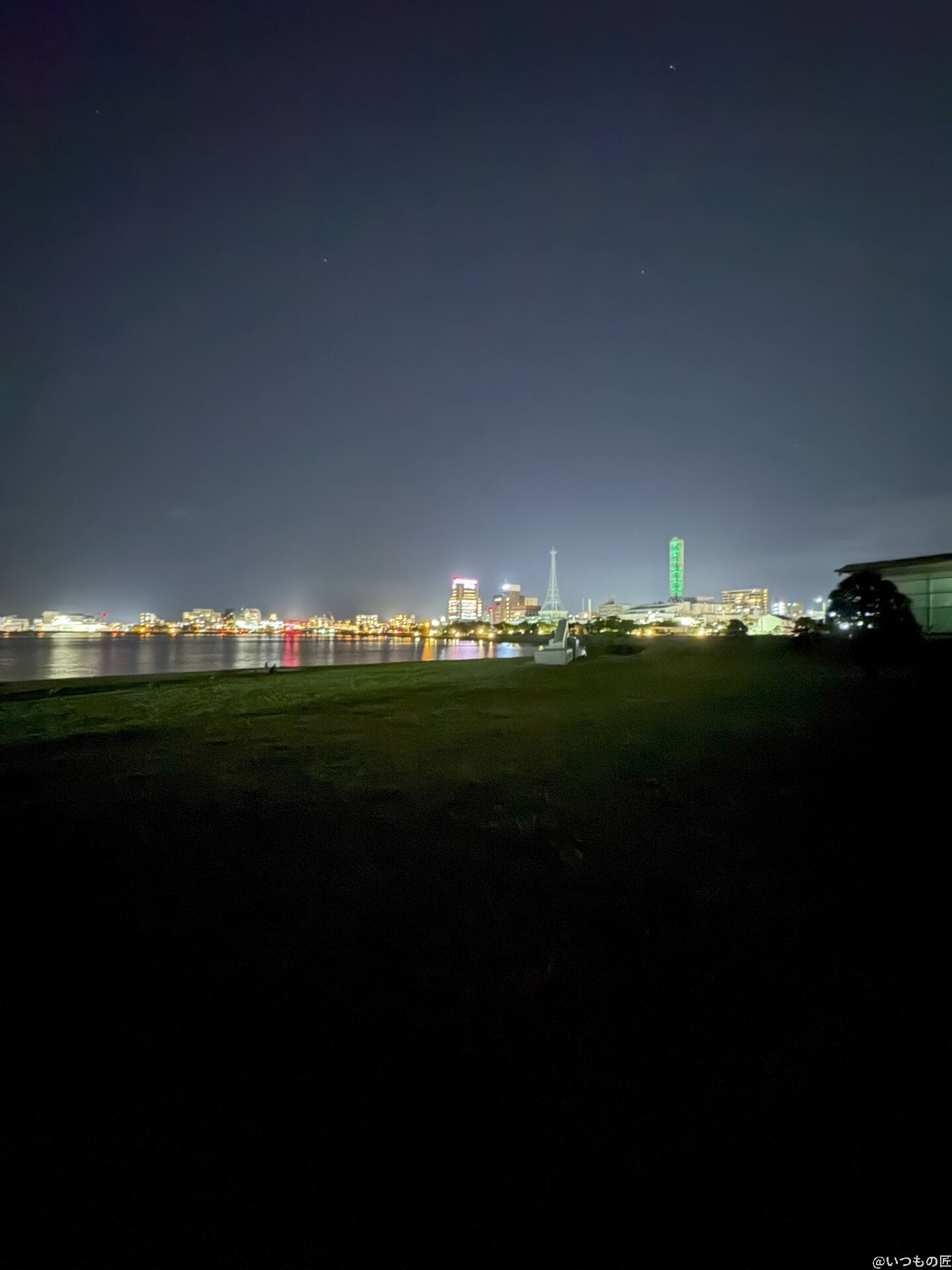 iPhone 16/16 Plus カメラ
iPhone 16でズーム撮影した夜景写真