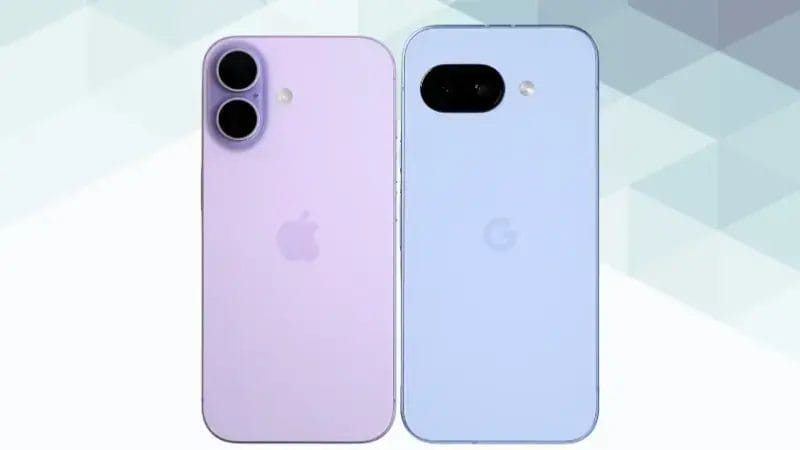 iphone17とgoogle pixel 9aの比較 背面デザイン イメージ画像 | iphone review.jp iPhone17とGoogle Pixel 9aの比較 背面デザイン