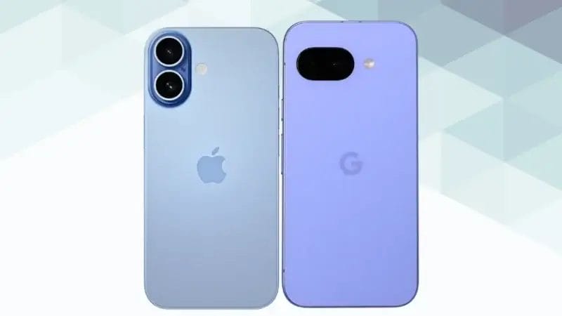 iphone17とgoogle pixel 9aの比較 背面デザイン イメージ画像 | iphone review.jp iPhone17とGoogle Pixel 9aの比較 背面デザイン