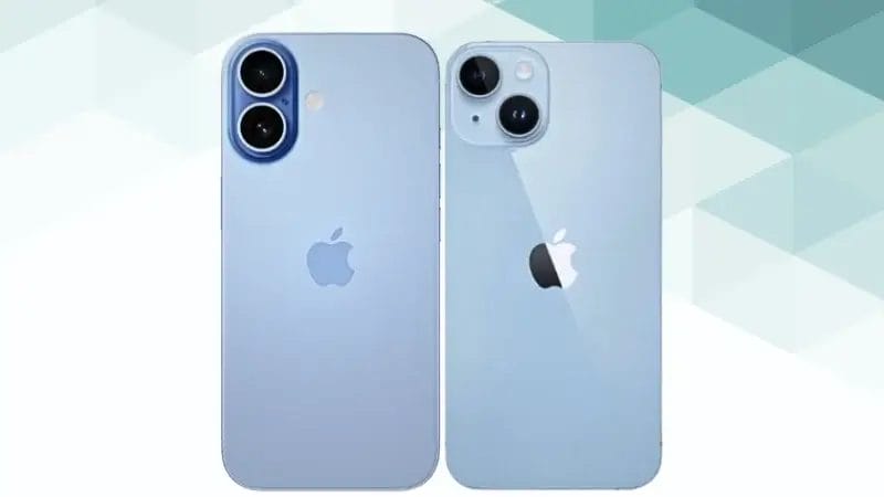 iphone17とiphone14の比較 背面デザイン イメージ画像 | iphone review.jp iPhone17とiPhone14の比較 背面デザイン