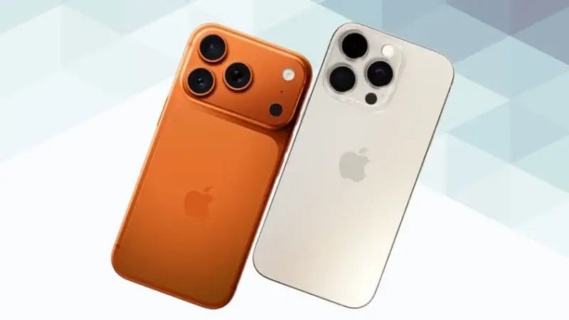 iphone17 proとiphone16 proの比較 背面デザイン イメージ画像 | iphone review.jp iPhone17 ProとiPhone16 Proの比較 背面デザイン