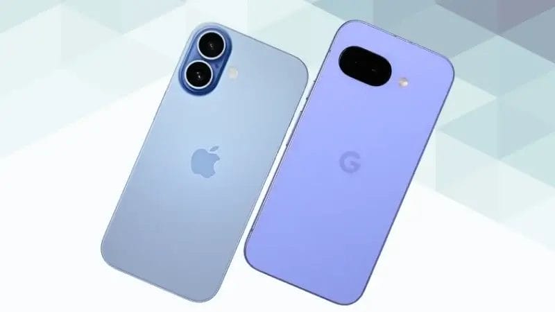 iphone17とgoogle pixel 9aの比較 背面デザイン イメージ画像 | iphone review.jp iPhone17とGoogle Pixel 9aの比較 背面デザイン