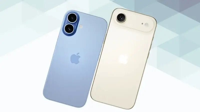 iphone17とiphone airの比較 背面デザイン イメージ画像 | iphone review.jp iPhone17とiPhone Airの比較 背面デザイン