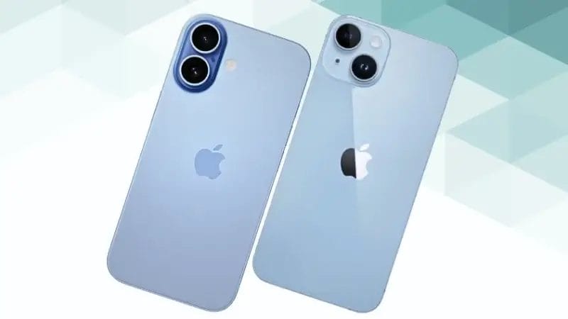 iphone17とiphone14の比較 背面デザイン イメージ画像 | iphone review.jp iPhone17とiPhone14の比較 背面デザイン