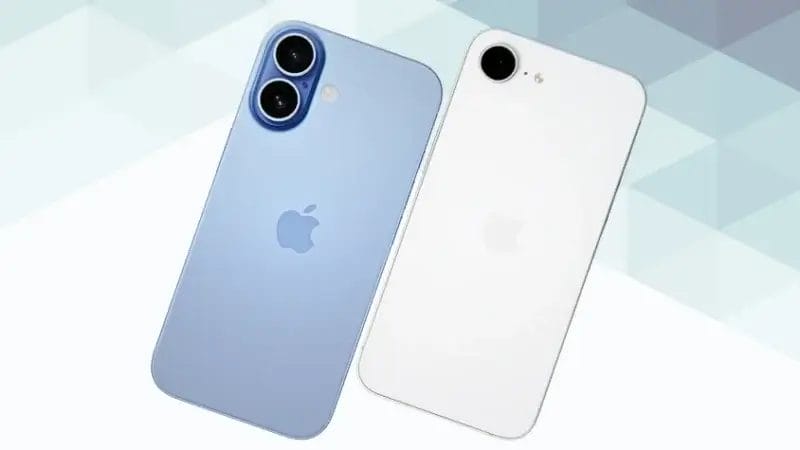 iphone17とiphone16eの比較 背面デザイン イメージ画像 | iphone review.jp iPhone17とiPhone16eの比較 背面デザイン