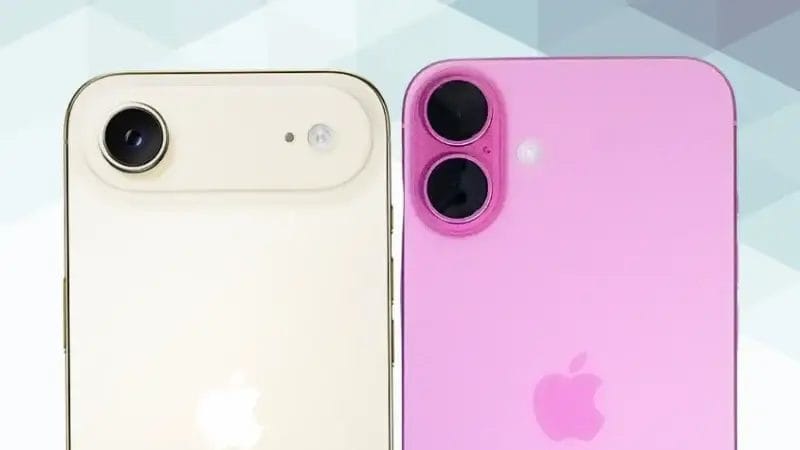 iphone airとiphone16 plusの比較 カメラデザイン イメージ画像 | iphone review.jp iPhone AirとiPhone16 Plusの比較 カメラデザイン