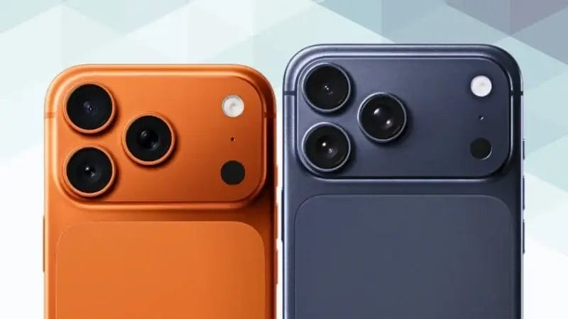 iphone17 proとiphone17 pro maxの比較 カメラデザイン イメージ画像 | iphone review.jp iPhone17 ProとiPhone17 Pro Maxの比較 カメラデザイン