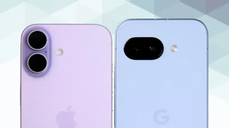 iphone17とgoogle pixel 9aの比較 カメラデザイン イメージ画像 | iphone review.jp iPhone17とGoogle Pixel 9aの比較 カメラデザイン