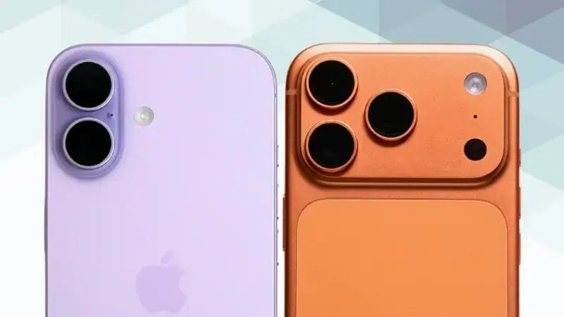 iPhone17とiPhone17 Proの比較 カメラデザイン