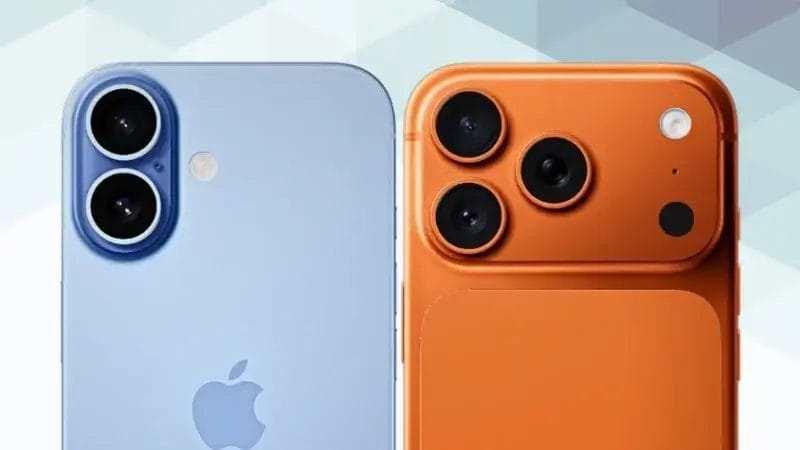 iphone17とiphone17 proの比較 カメラデザイン イメージ画像 | iphone review.jp iPhone17とiPhone17 Proの比較 カメラデザイン