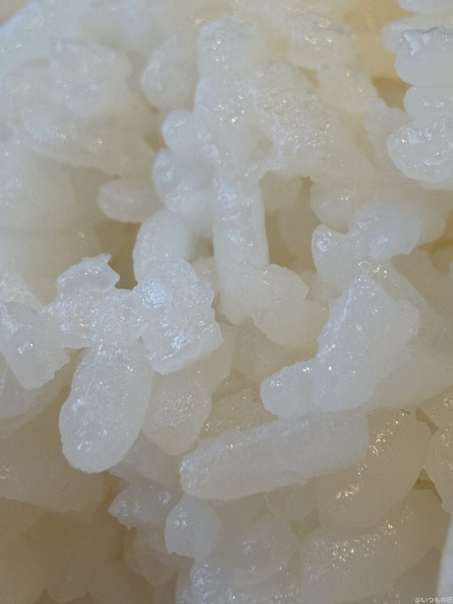 iPhone 17 Pro カメラ
つややかに粒立ちした白米