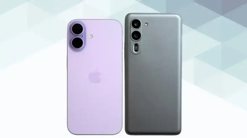 iphone17とarrows we2 plusを比較 背面デザイン イメージ画像 | iphone review.jp iPhone17とarrows We2 Plusを比較 背面デザイン