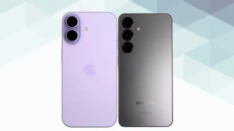 iphone17とgalaxy s25を比較 背面デザイン イメージ画像 | iphone review.jp iPhone17とGalaxy S25を比較 背面デザイン