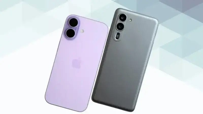 iphone17とarrows we2 plusを比較 背面デザイン イメージ画像 | iphone review.jp iPhone17とarrows We2 Plusを比較 背面デザイン