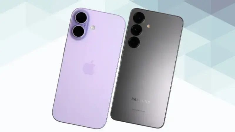 iphone17とgalaxy s25を比較 背面デザイン イメージ画像 | iphone review.jp iPhone17とGalaxy S25を比較 背面デザイン
