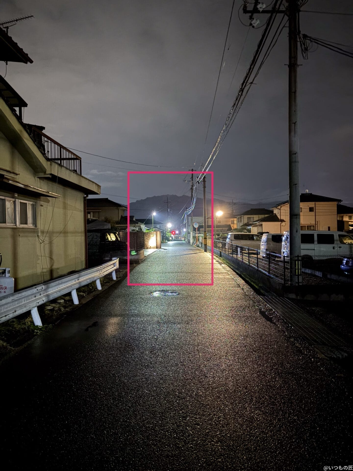 iPhone17 カメラ
夜の散歩コースをおさめた一枚