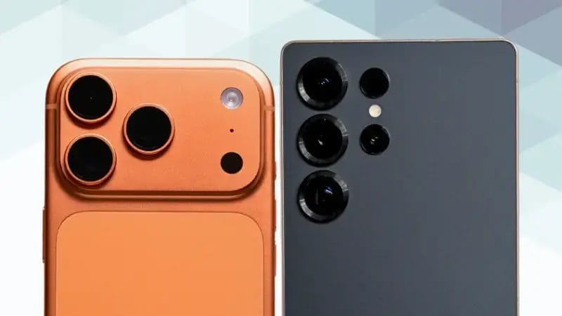 iphone17 proとgalaxy s25 ultraを比較 カメラデザイン イメージ画像 | iphone review.jp iPhone17 ProとGalaxy S25 Ultraを比較 カメラデザイン